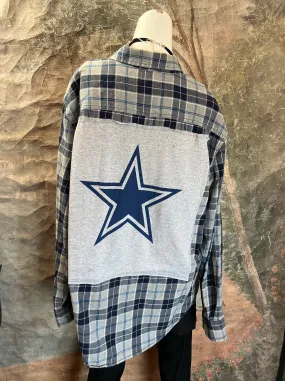 0061 Flannel Football Shirts-E