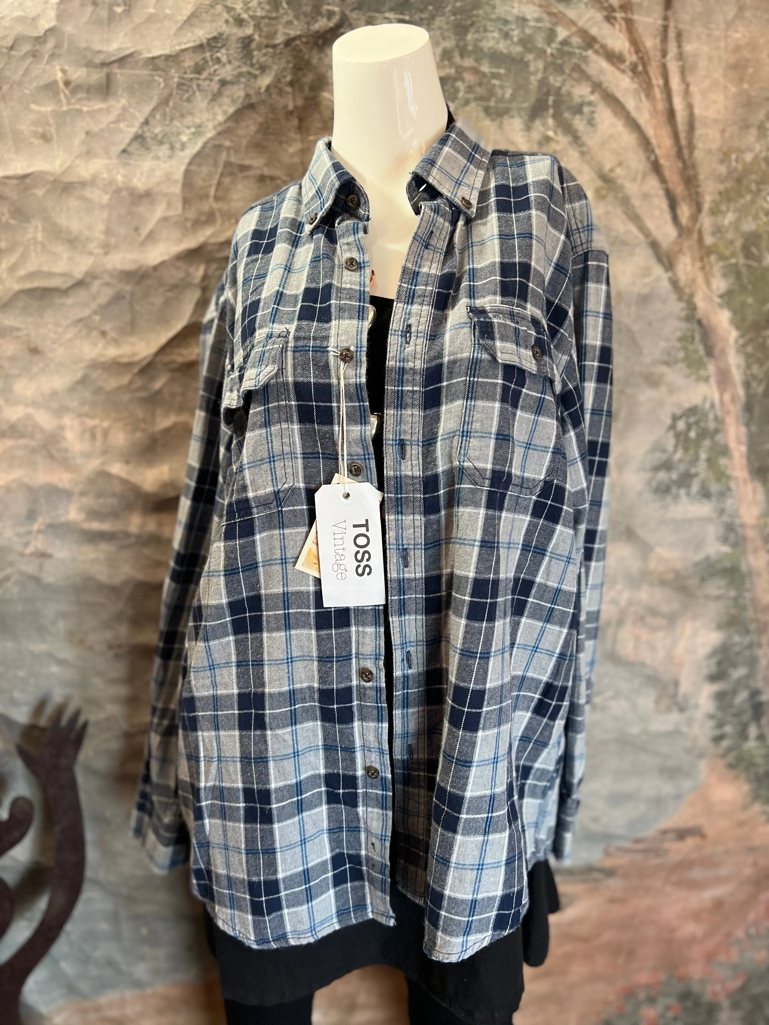 0061 Flannel Football Shirts-E