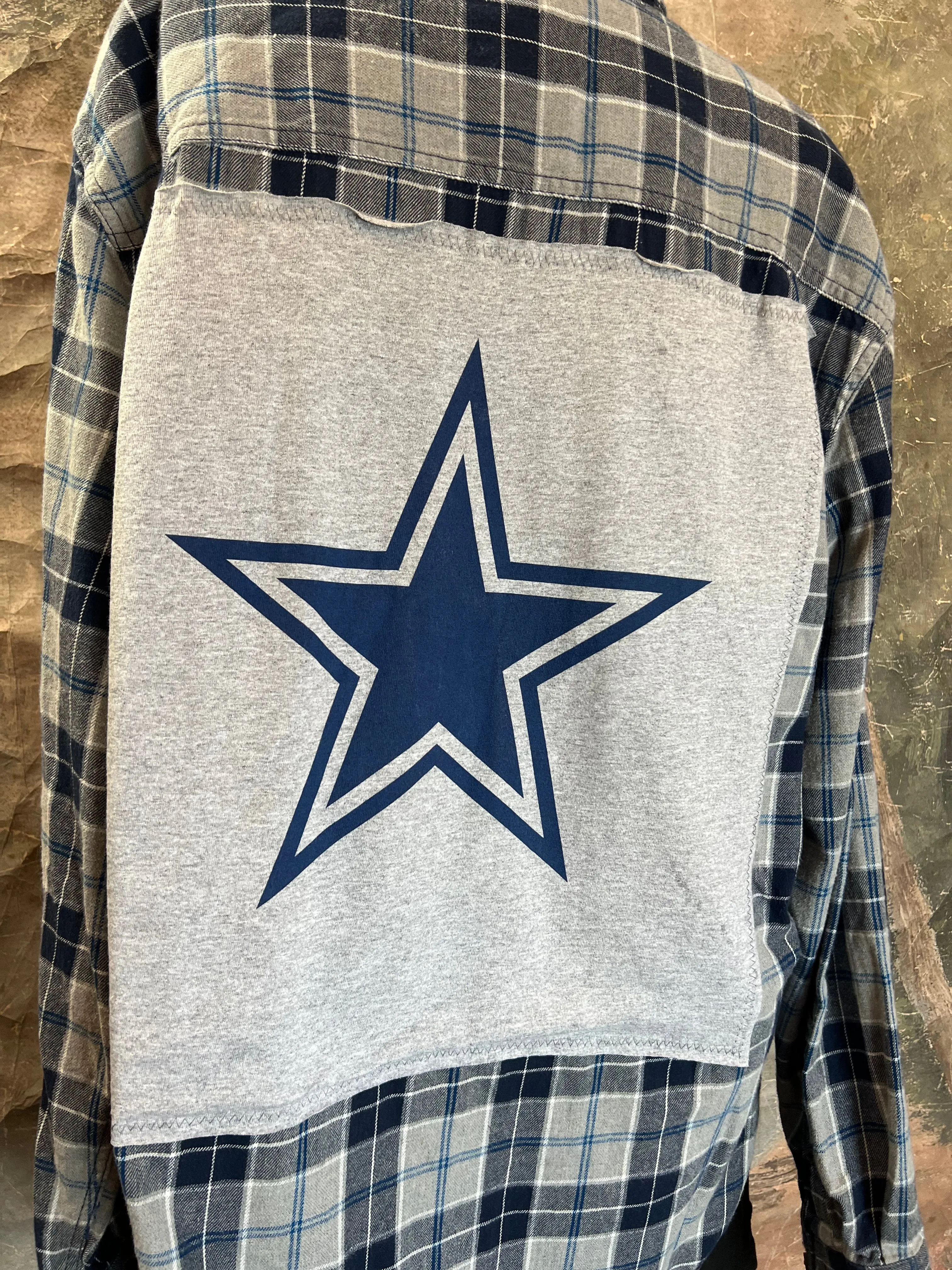 0061 Flannel Football Shirts-E