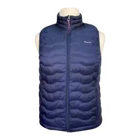 Ariat Quilted Ideal Down Vest in Navy - Women's Large