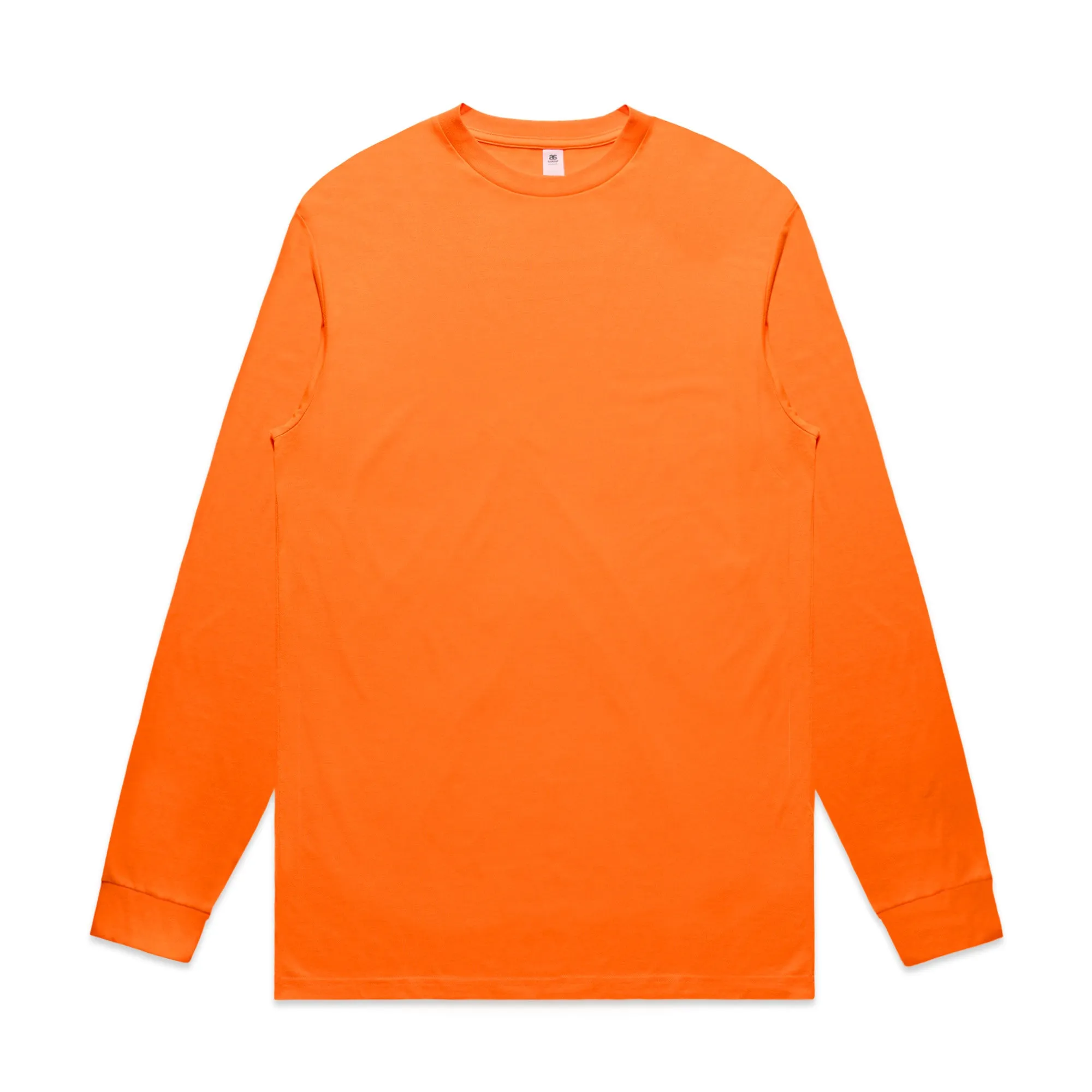 Ascolour Mens Block  Safety L/S Tee-(5054F)