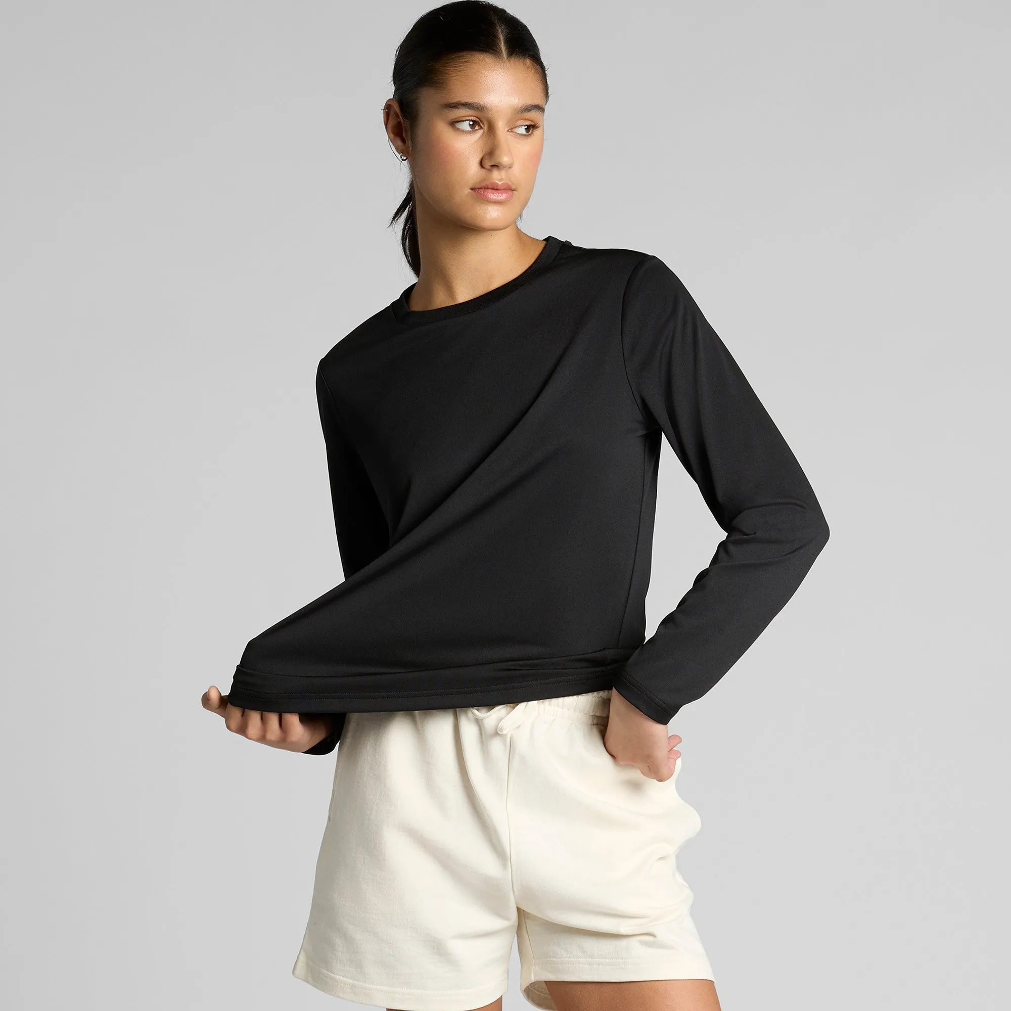 Ascolour Wo's Maple Active L/S Tee -(4020A)