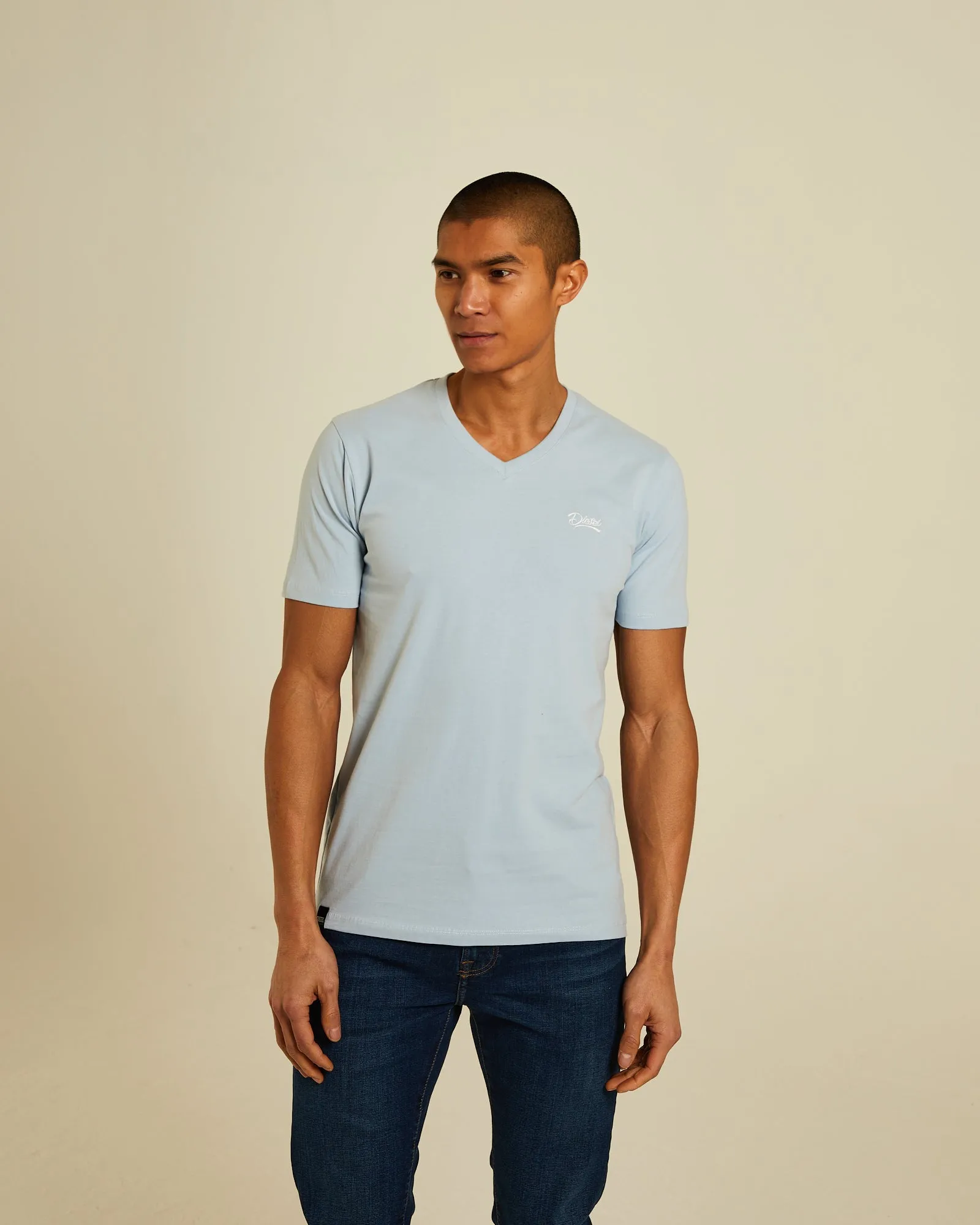 Basic Oakley V Neck Buoy Blue