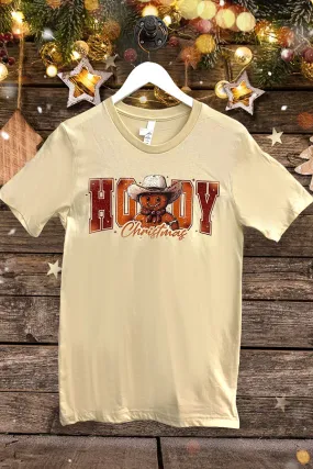 BC DTF HOWDY GINGERBREAD - TAN