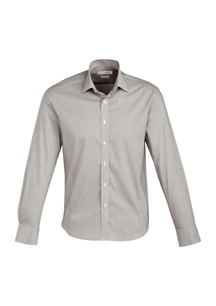 Berlin Mens Long Sleeved Dress Shirt