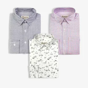 Button-Up Shirts 3-Pack | Bundle & Save