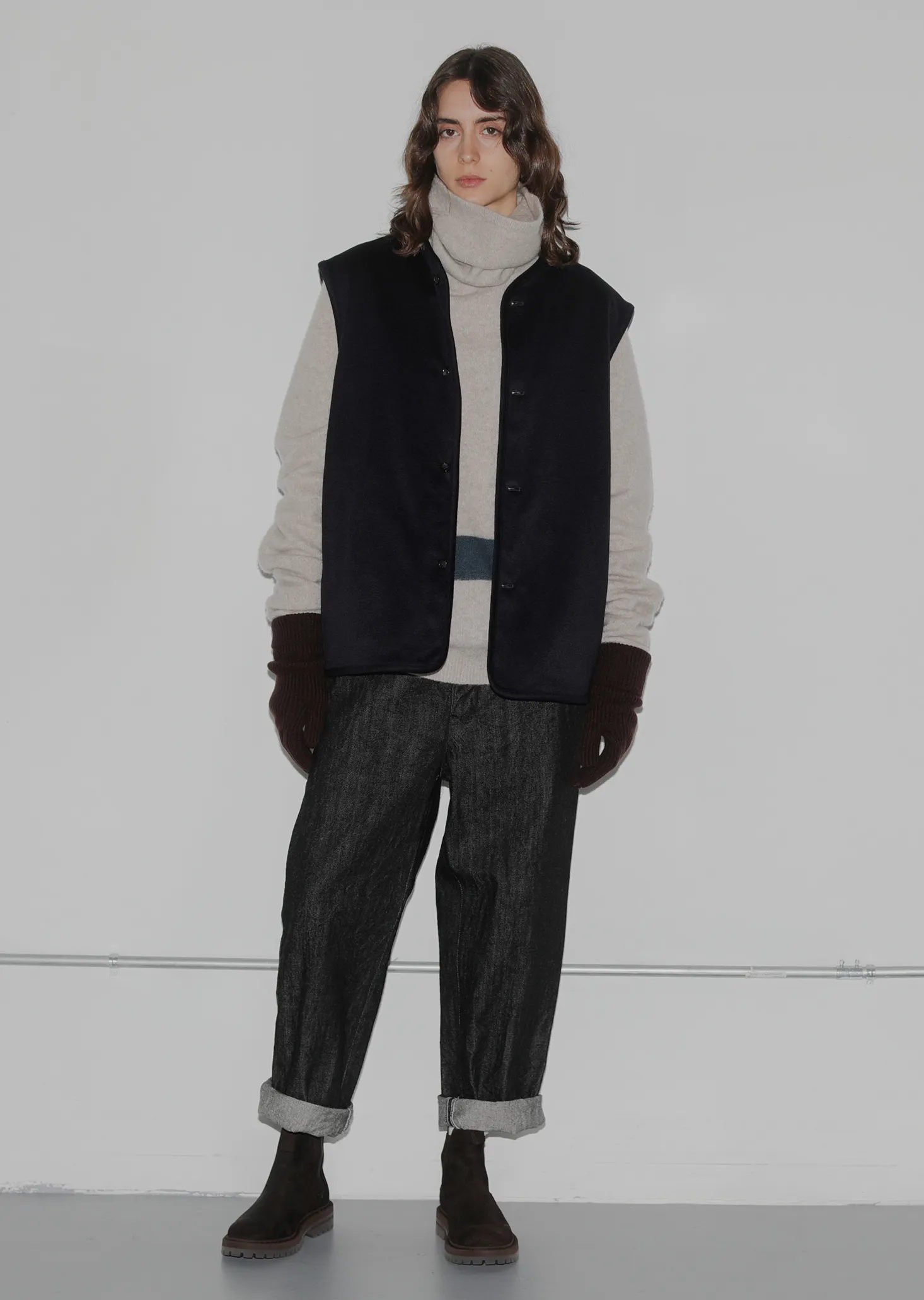 Cashmere Utility Vest