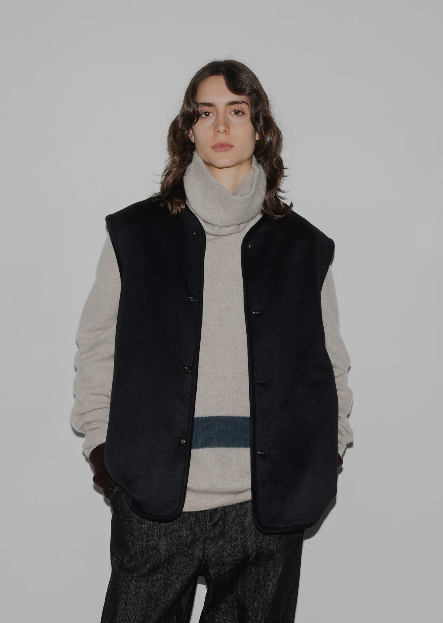 Cashmere Utility Vest