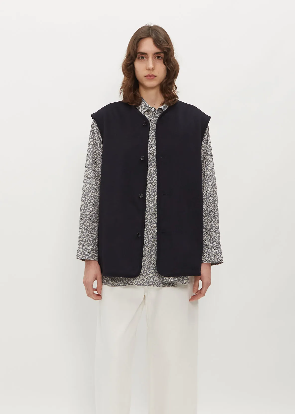 Cashmere Utility Vest