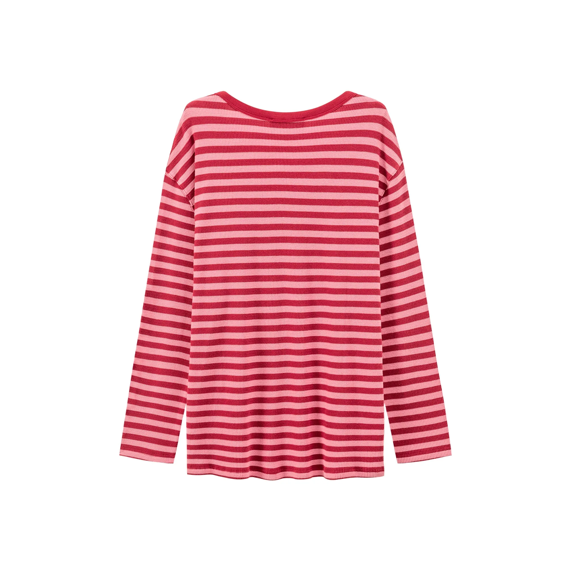 Cheerful Striped Long Sleeve T-Shirt