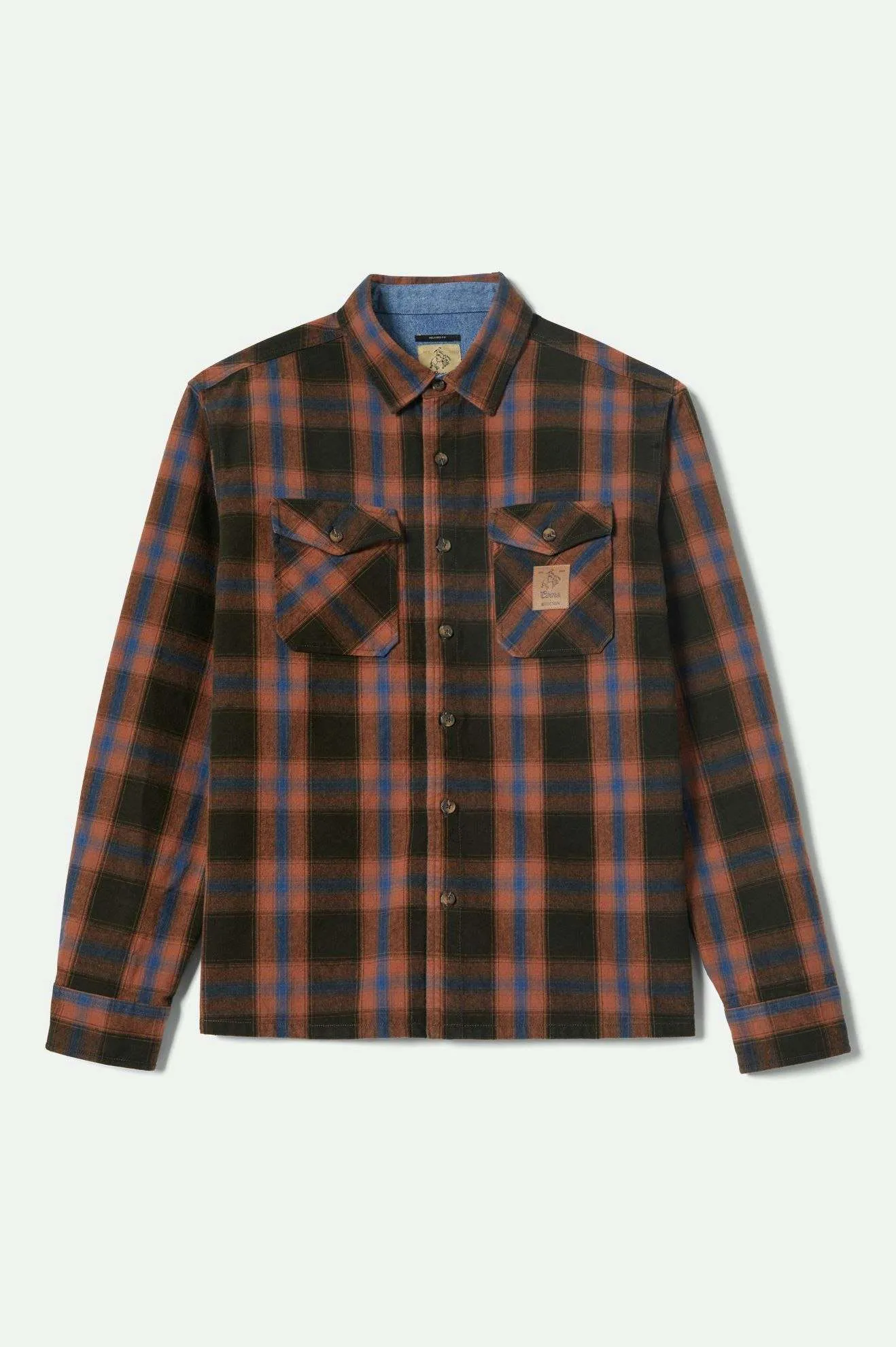 Coors Colt L/S Flannel - Black/Brown