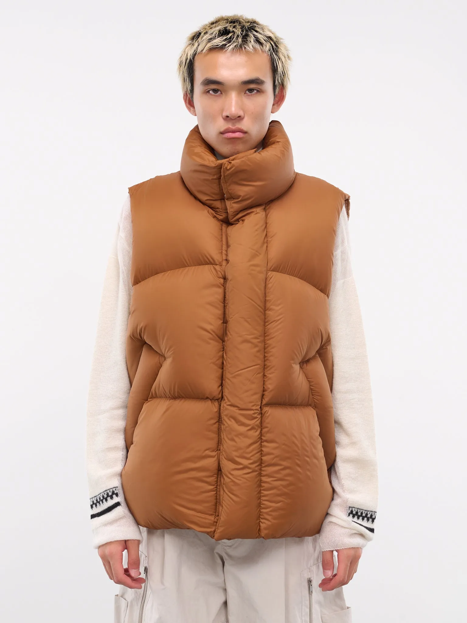 Down Vest (24A96MRU16-890-COGNAC)