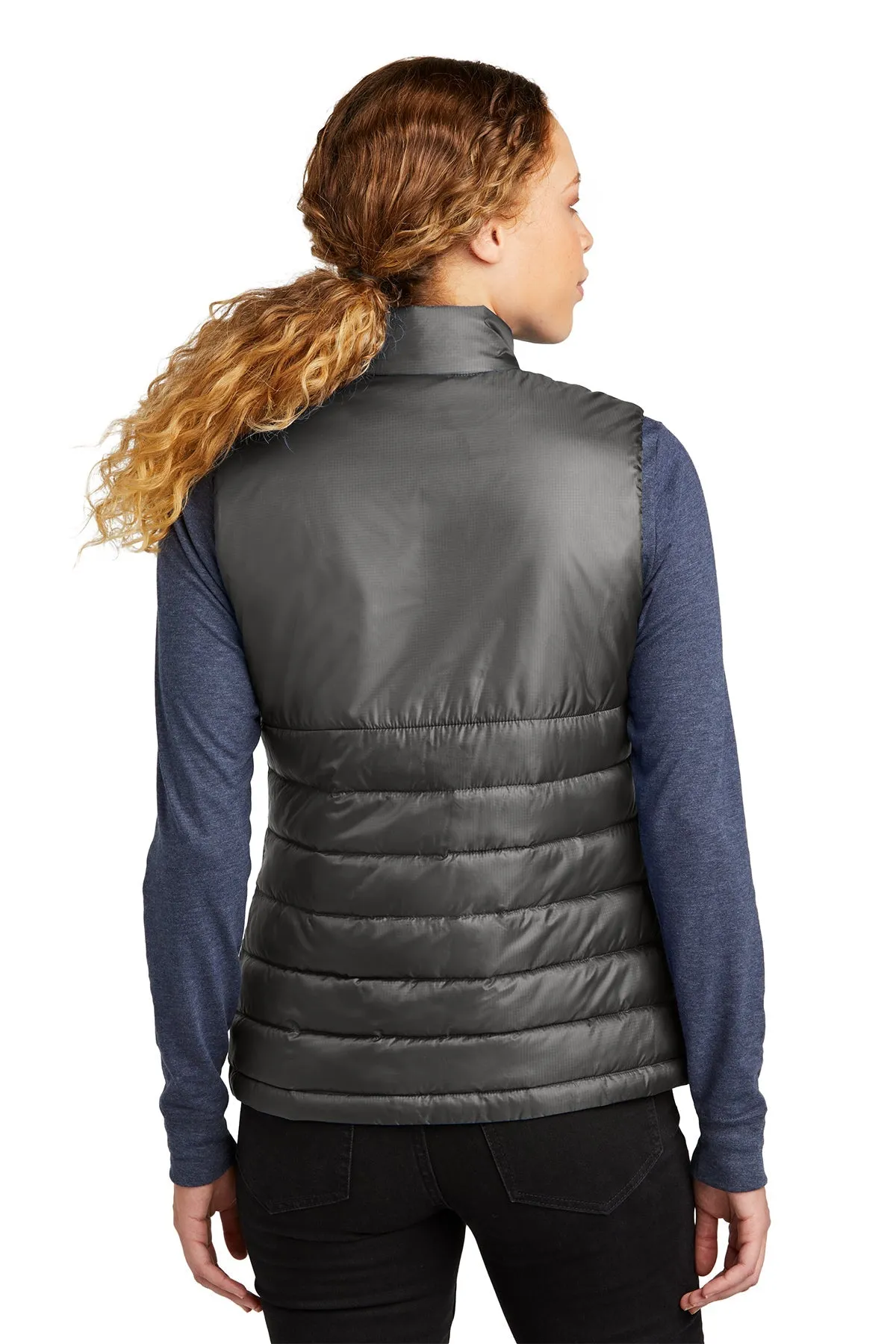 Eddie Bauer Ladies Customized Quilted Vests, Iron Gate