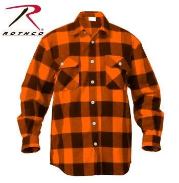 Extra Heavyweight Buffalo Plaid Flannel Shirt