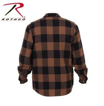 Extra Heavyweight Buffalo Plaid Flannel Shirt