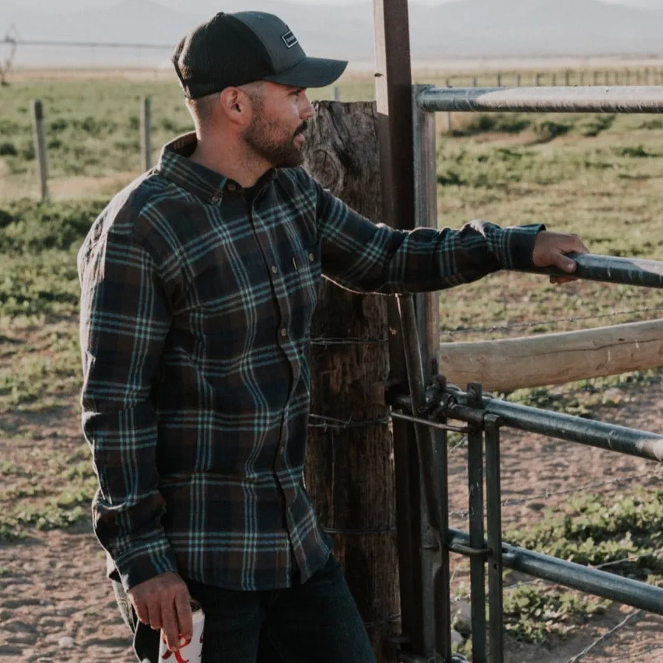 Fairbanks Flannel Shirt | Glacial Stream