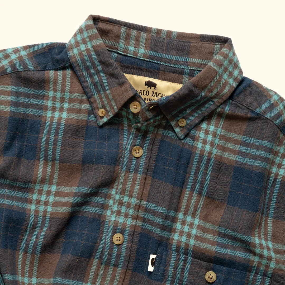 Fairbanks Flannel Shirt | Glacial Stream