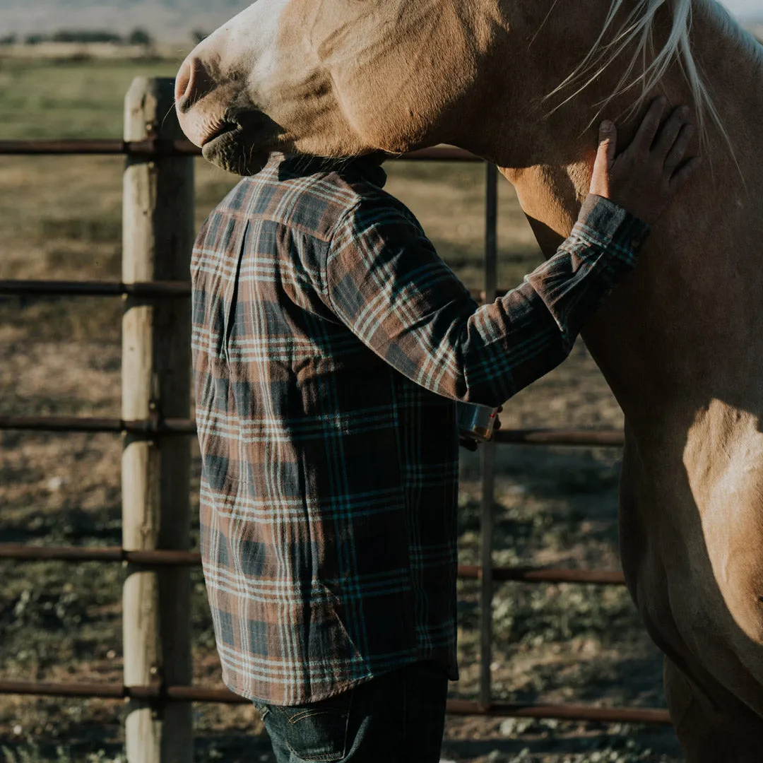 Fairbanks Flannel Shirt | Glacial Stream