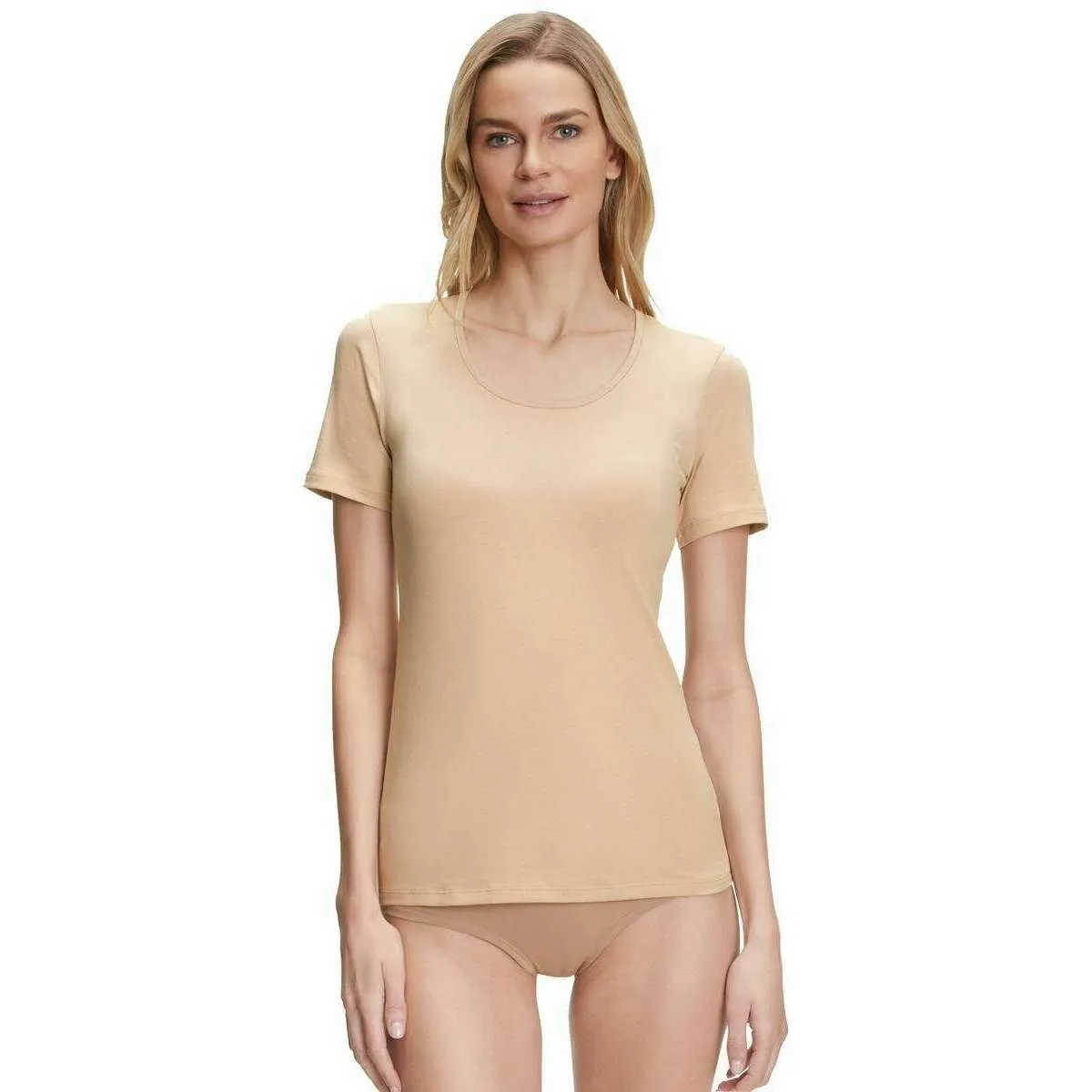 Falke Daily Comfort 2-Pack T-Shirt - Camel Beige