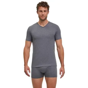 Falke Daily Comfort 2 Pack T-Shirt - Dark Grey Heather