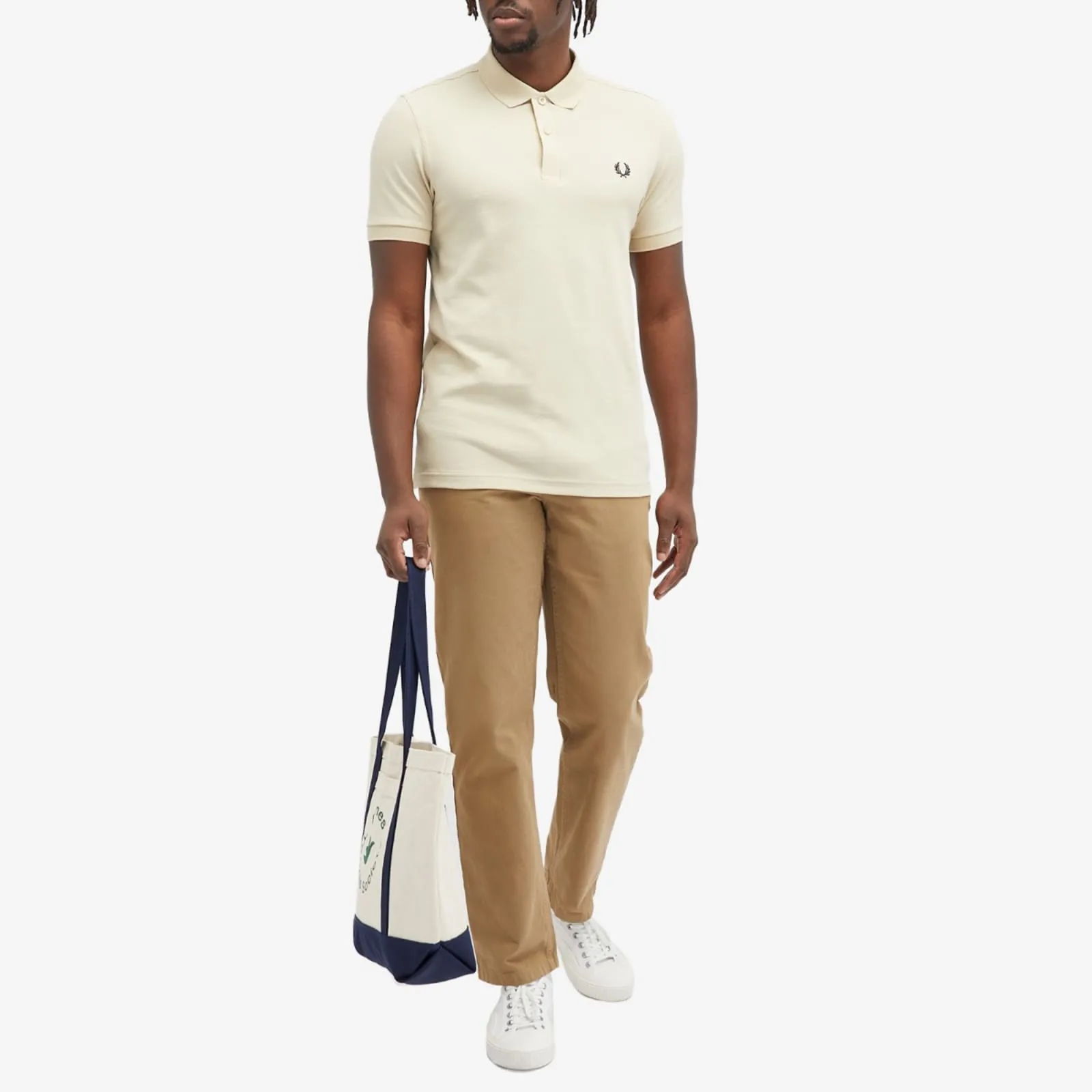 Fred Perry Plain Polo, Oatmeal