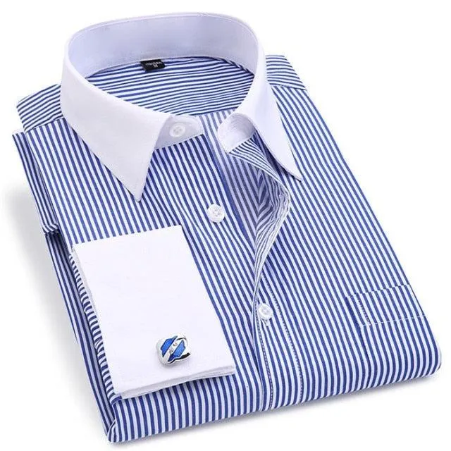 French Style Cufflinks Shirts