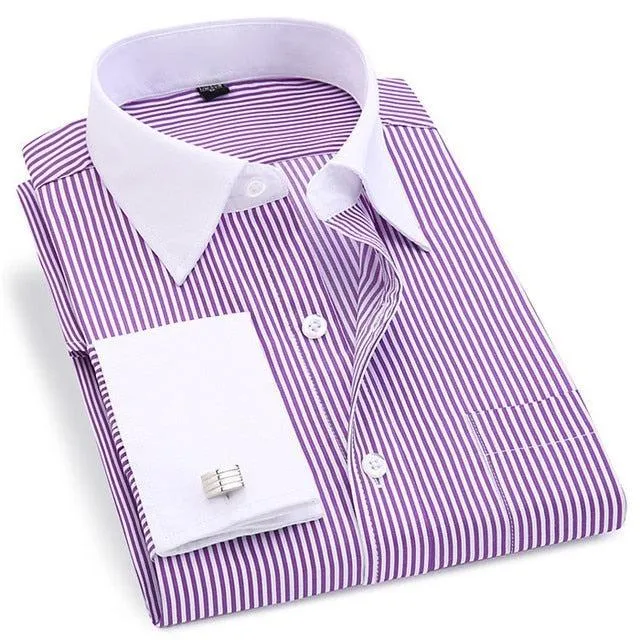 French Style Cufflinks Shirts