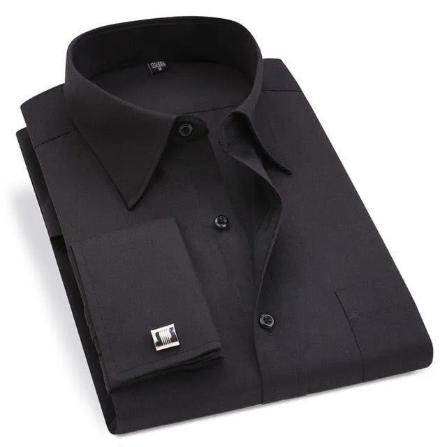 French Style Cufflinks Shirts