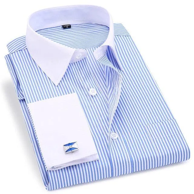 French Style Cufflinks Shirts