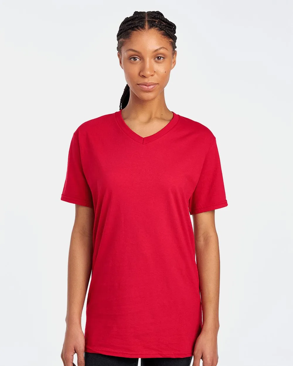 Fruit of the Loom HD Cotton V-Neck T-Shirt