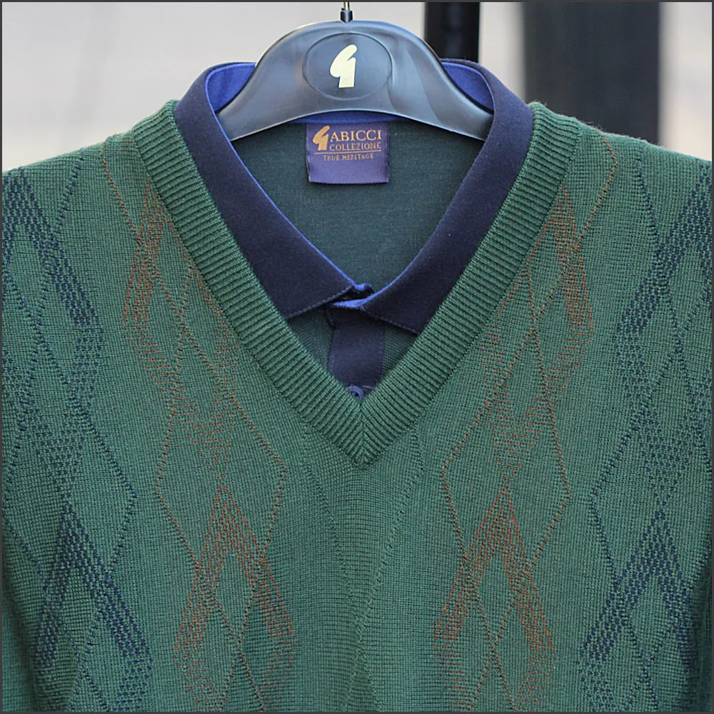 Gabicci M02 Forest Patterned  V Neck^