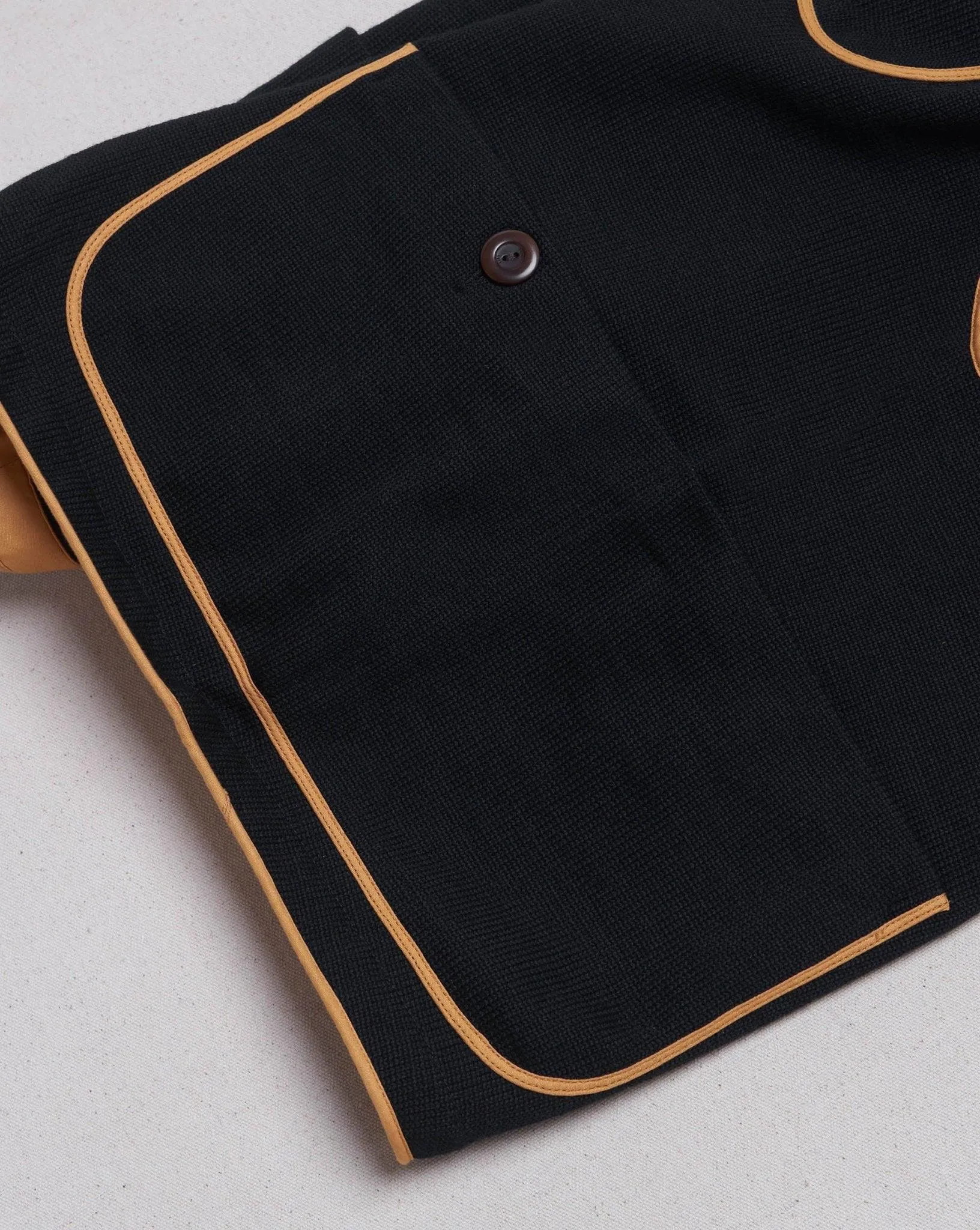 Godspeed x Dehen 1920 'Five Year' Knit Utility Vest - Black / Gold