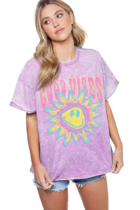 Good VIbes Sun Zutter Graphic Tee