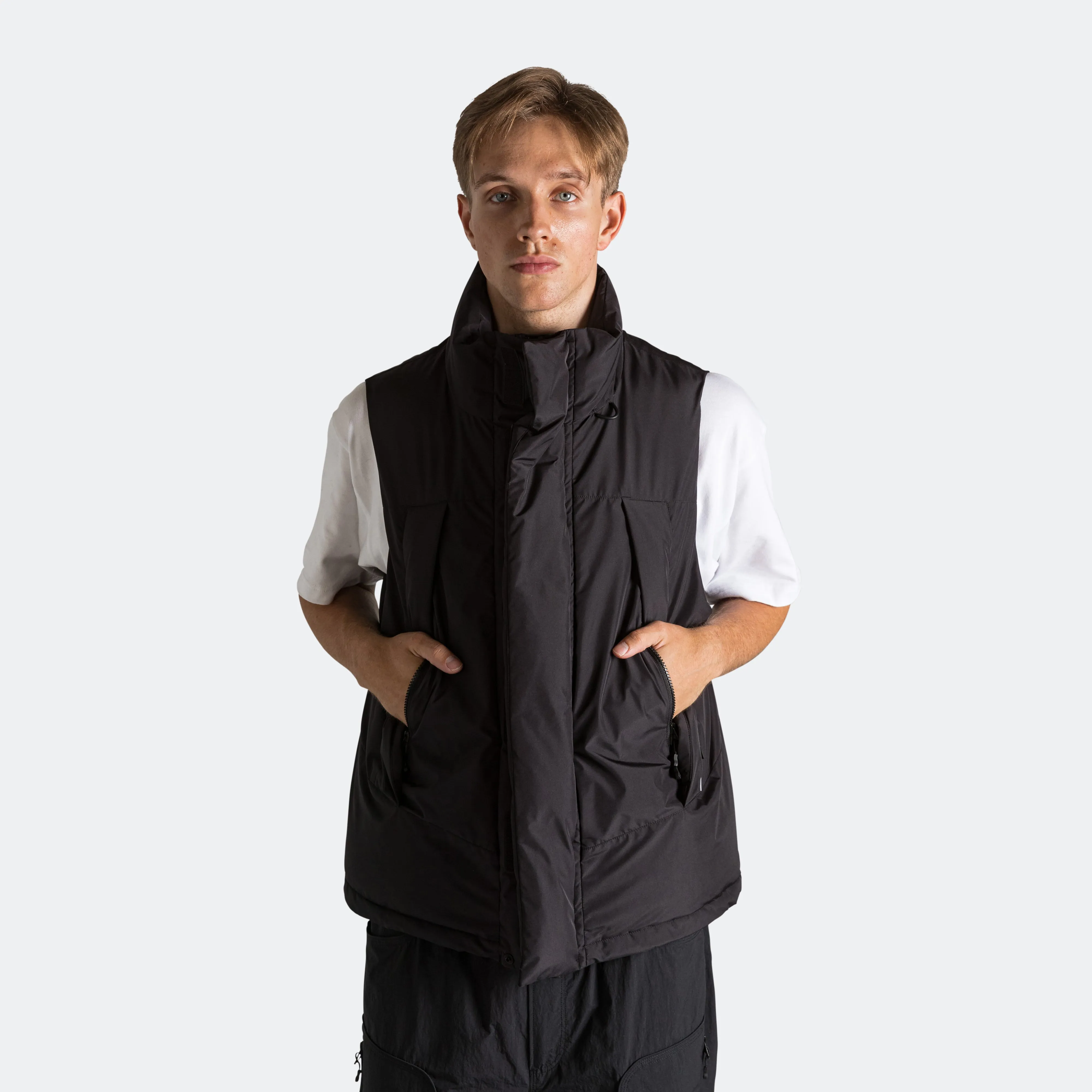 Gore-Tex Windstopper Field Down Vest - Black