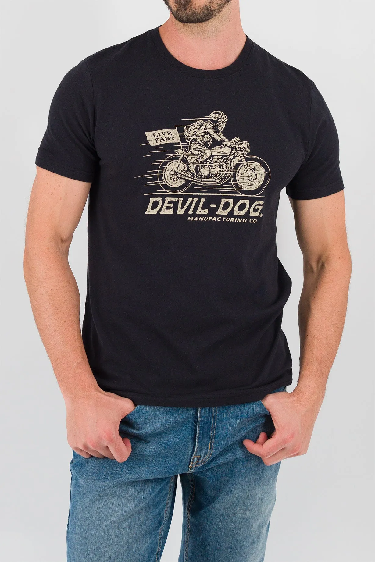 Graphic T-Shirt - Live Fast