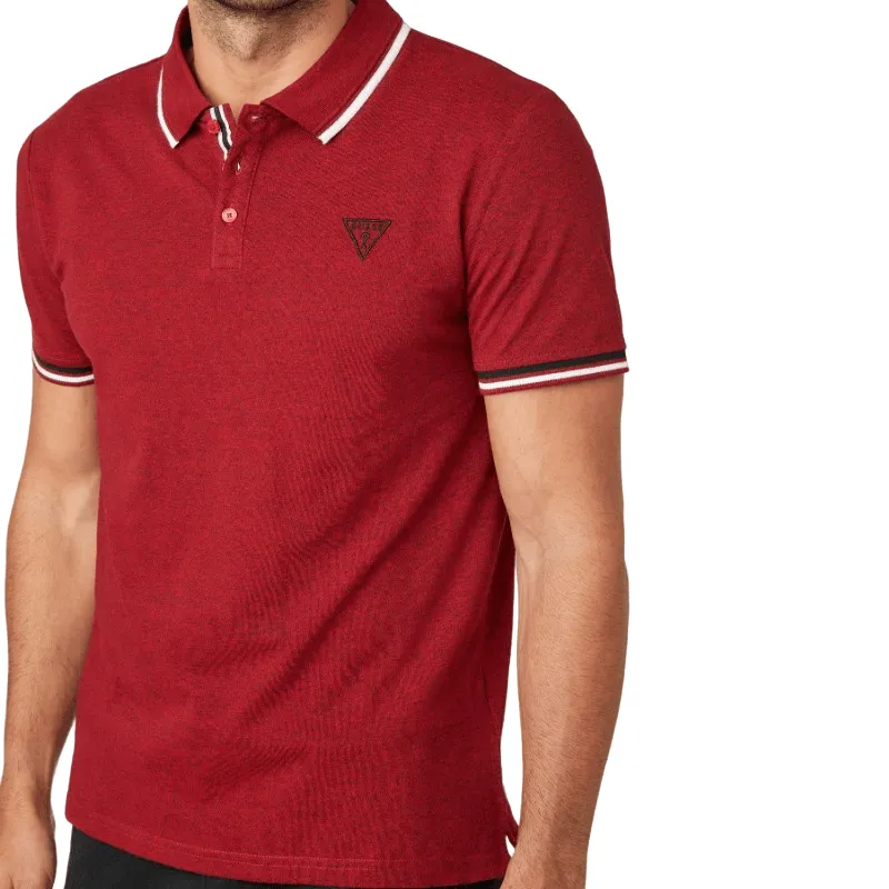 Guess Factory Richie Polo T-shirt, red