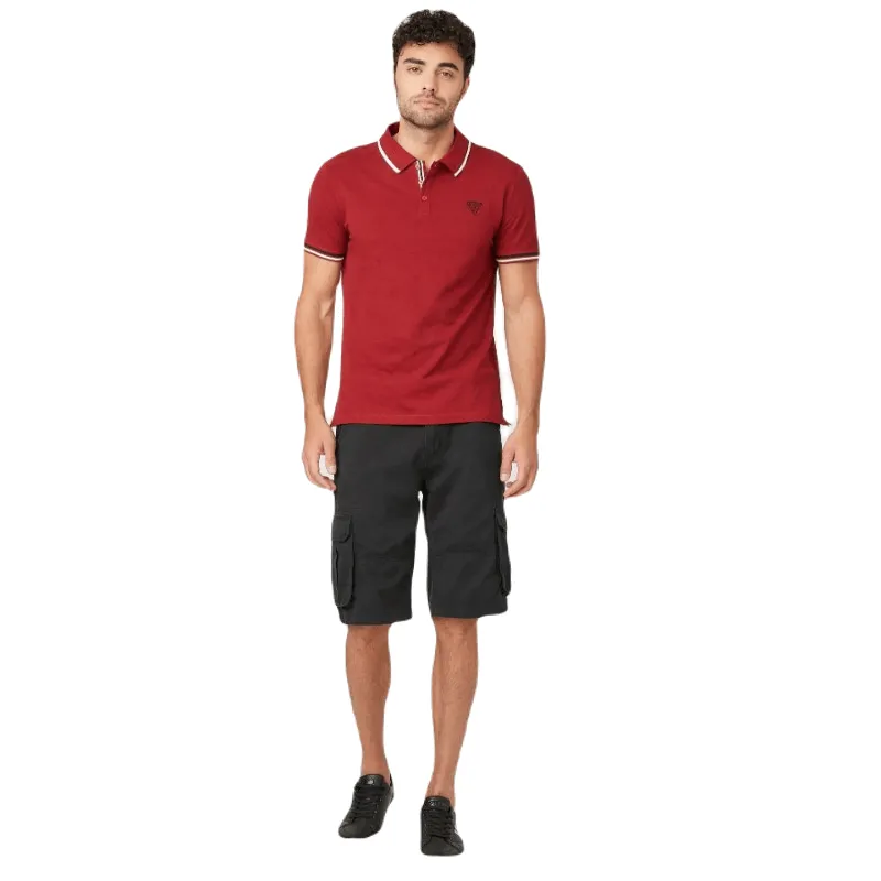 Guess Factory Richie Polo T-shirt, red