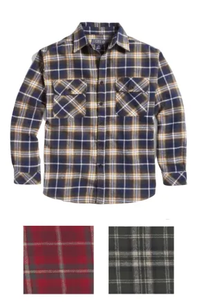 Heavyweight Brawn Flannel Shirts | 3 Colors