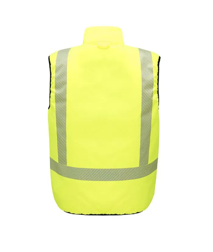 Hi Vis Reversible Puffer Vest