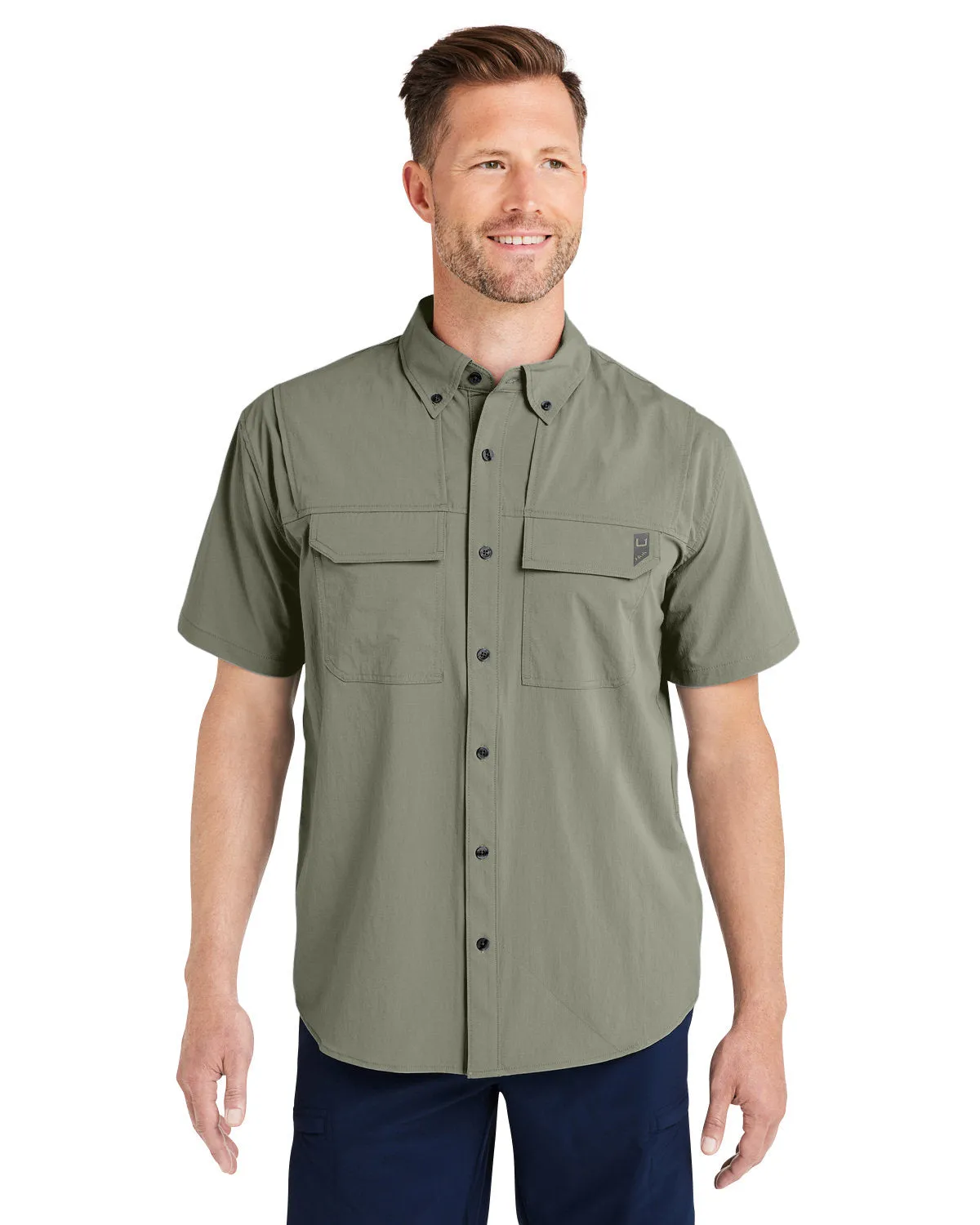 HUK Creekbed Short Sleeve Shirt