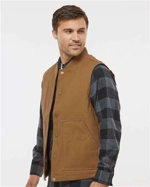 Independent Trading Co. Insulated Canvas Workwear Vest