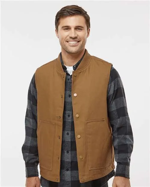 Independent Trading Co. Insulated Canvas Workwear Vest