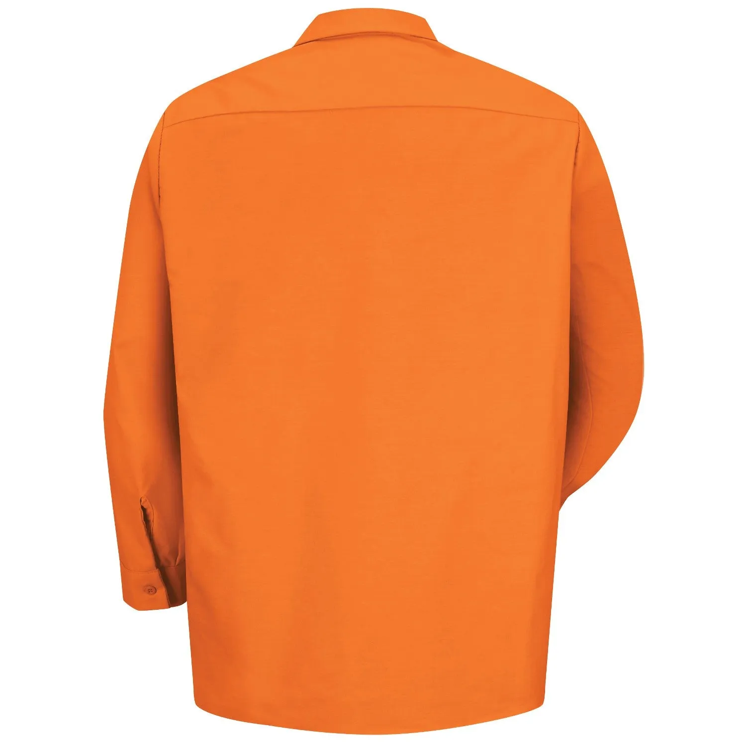 Industrial Work Shirt Long Sleeve - Orange