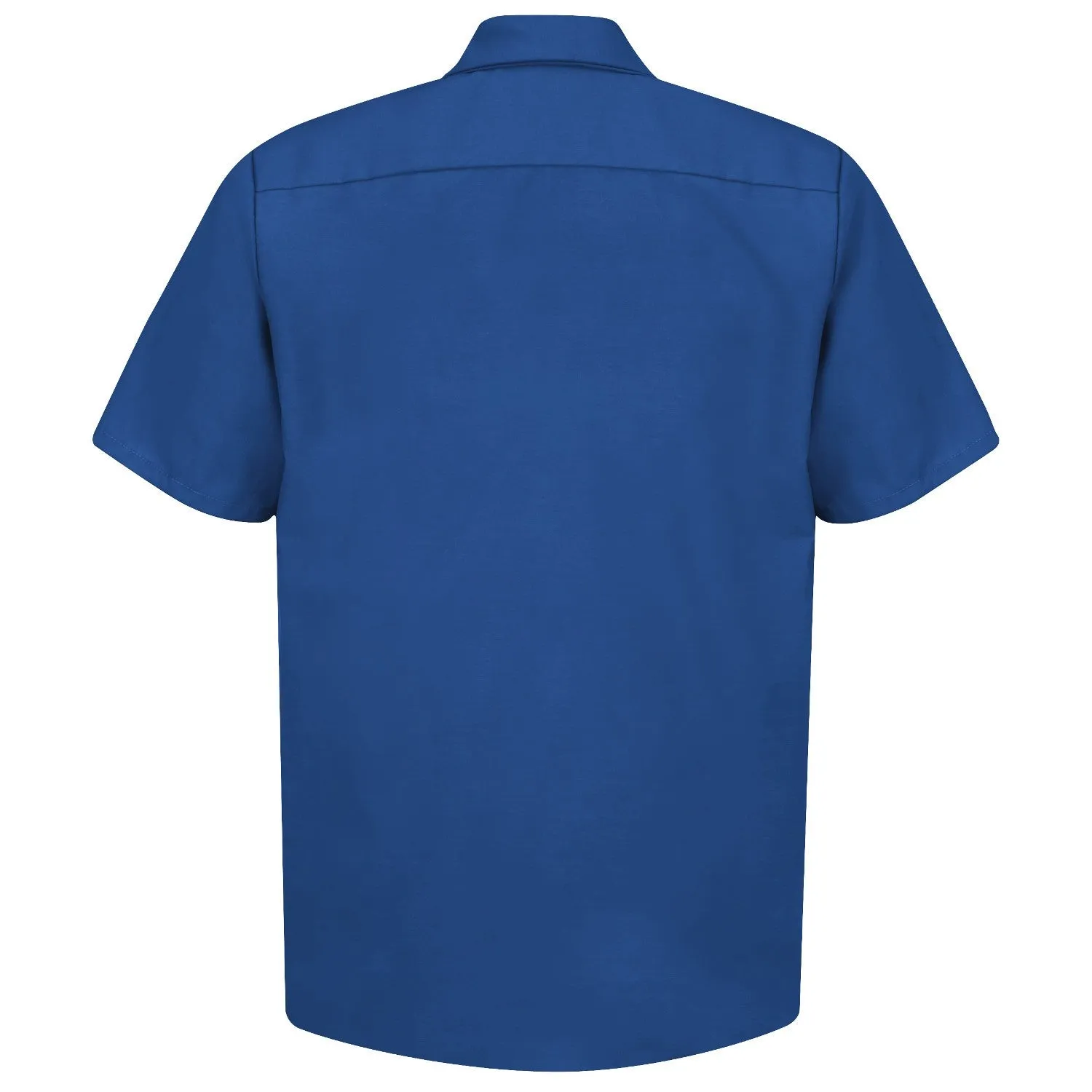 Industrial Work Shirt Short Sleeve - Royal Blue