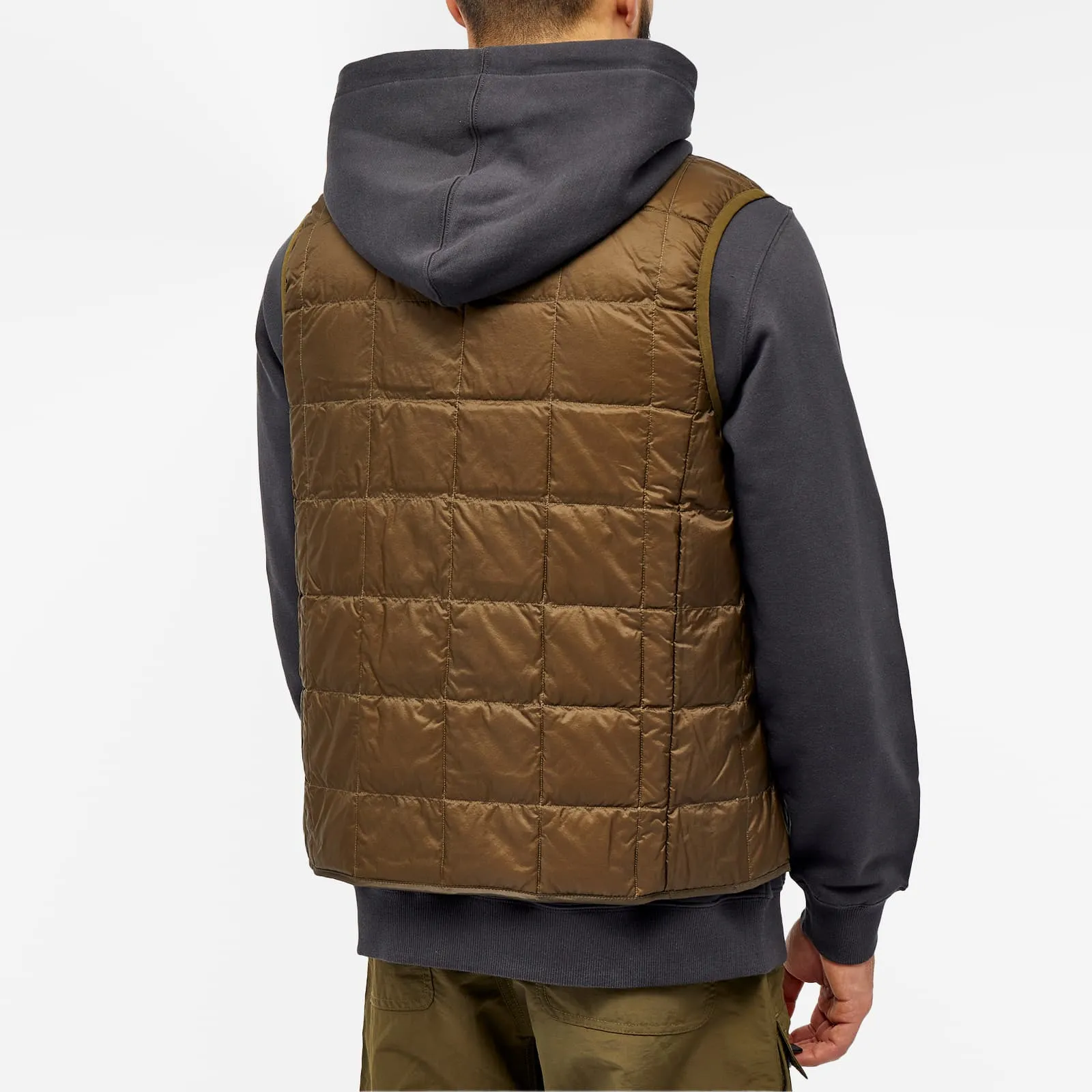 Insulated vest Gramicci Inner Down Vest, brown