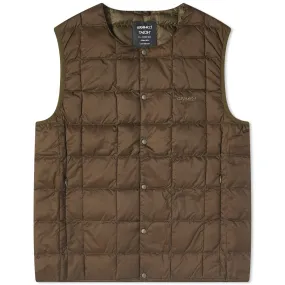 Insulated vest Gramicci Inner Down Vest, brown