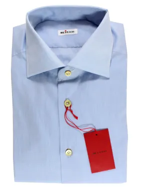 Kiton Dress Shirt Blue 41 - 16 SALE