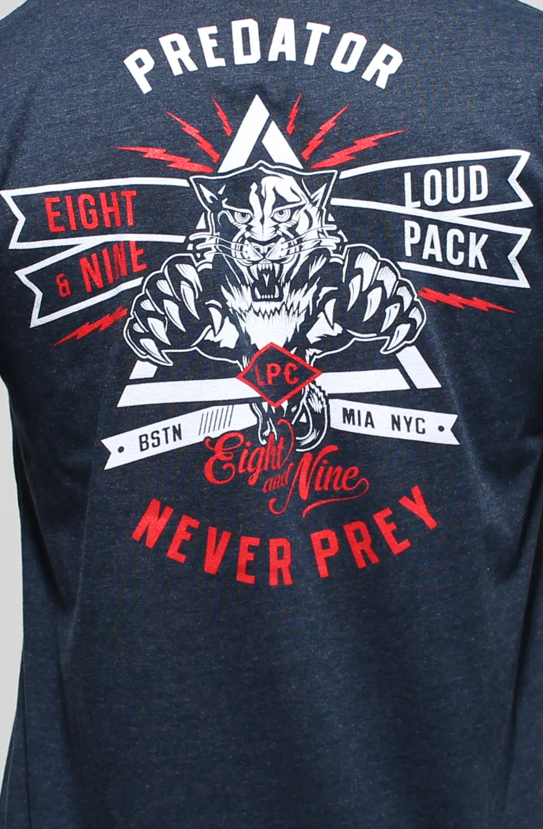 Loud Pack Predator V Neck Tee