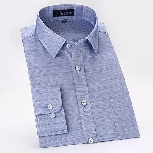 Men's Dress Shirts Cotton Linen Shirts