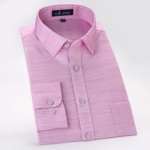 Men's Dress Shirts Cotton Linen Shirts